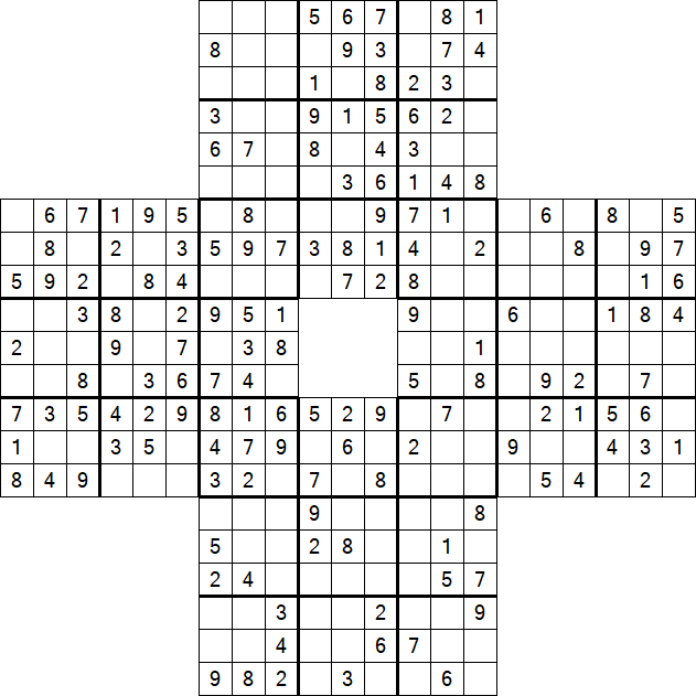 Sohei Sudoku - Medium