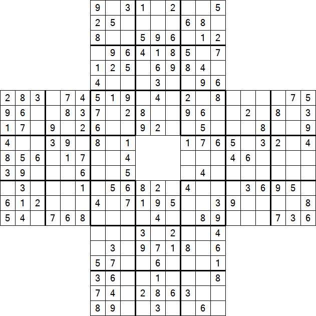 Sohei Sudoku - Medium