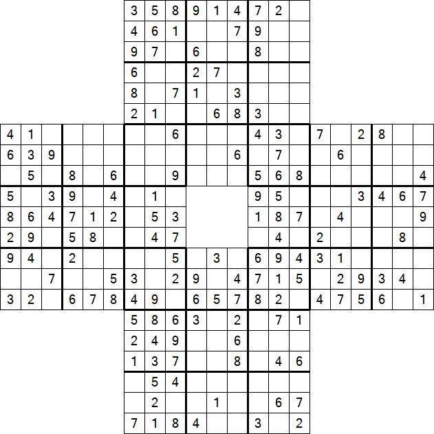 Sohei Sudoku - Moyen
