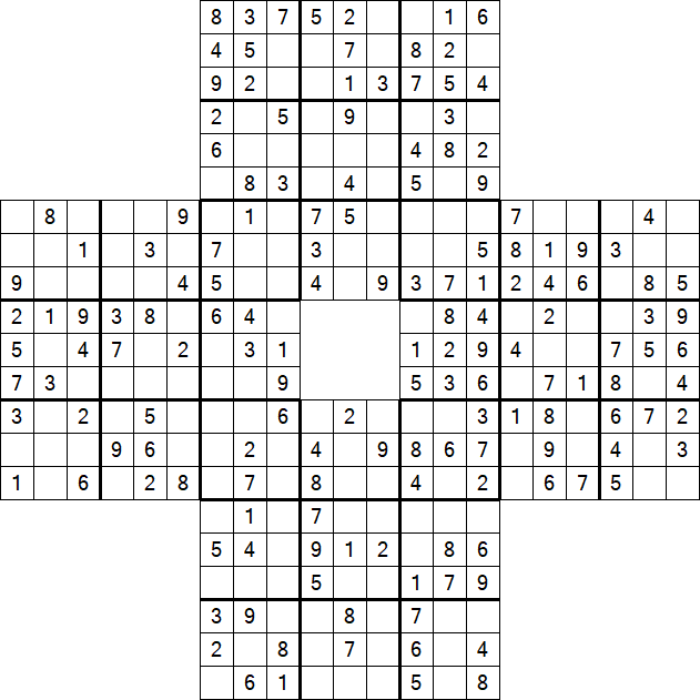 Sohei Sudoku - Medium