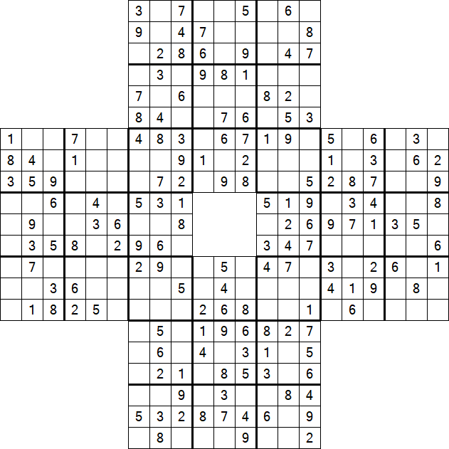 Sohei Sudoku - Medium