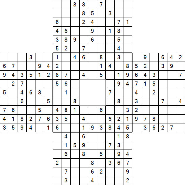 Sohei Sudoku - Moyen