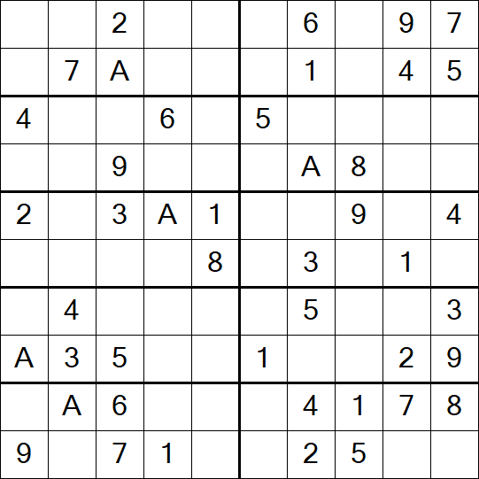 Sudoku 10x10 - Easy