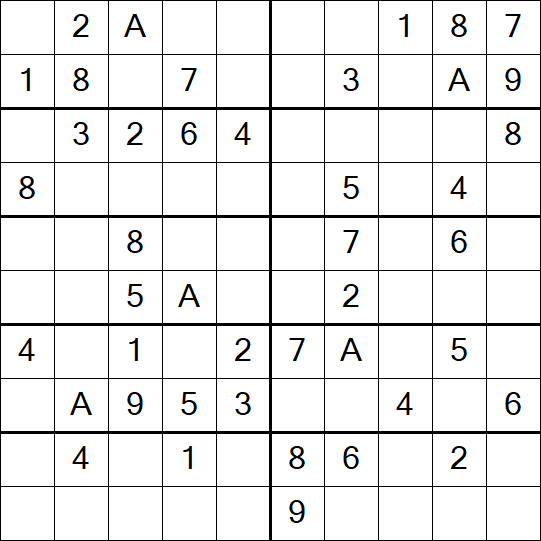 Sudoku 10x10 - Easy