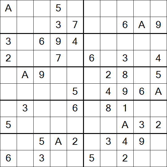 Sudoku 10x10 - Easy