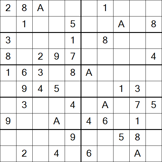 Sudoku 10x10 - Easy