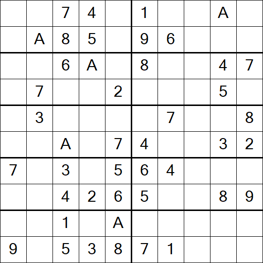 Sudoku 10x10 - Easy
