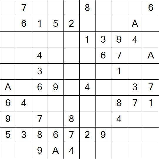 Sudoku 10x10 - Fácil