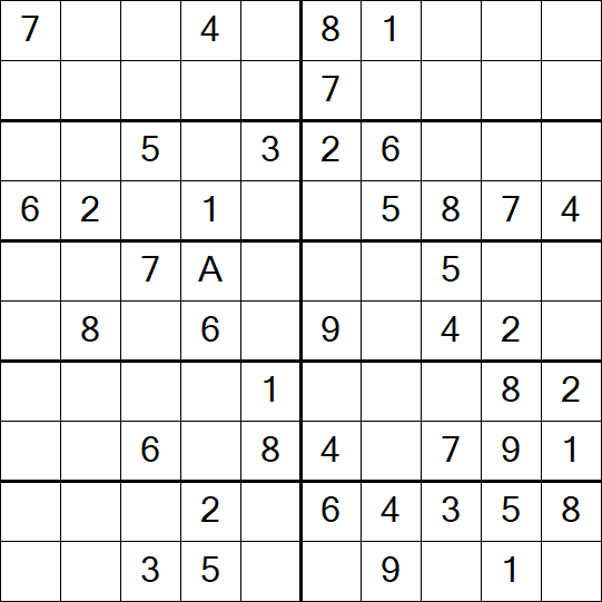 Sudoku 10x10 - Easy