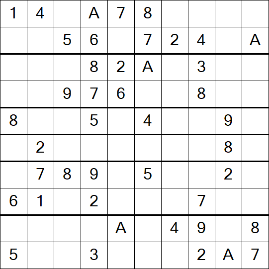 Sudoku 10x10 - Easy