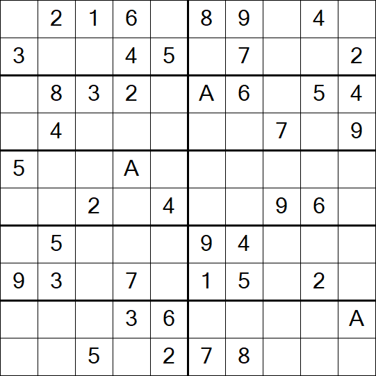 Sudoku 10x10 - Easy