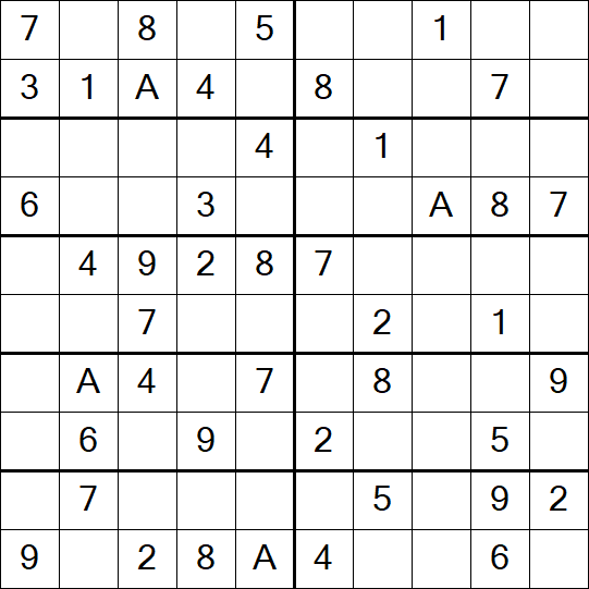 Sudoku 10x10 - Easy
