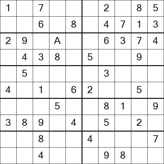 Sudoku 10x10 - Easy