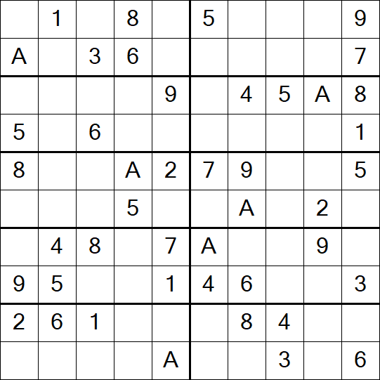 Sudoku 10x10 - Easy
