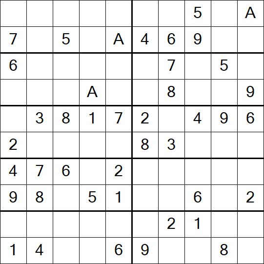 Sudoku 10x10 - Easy