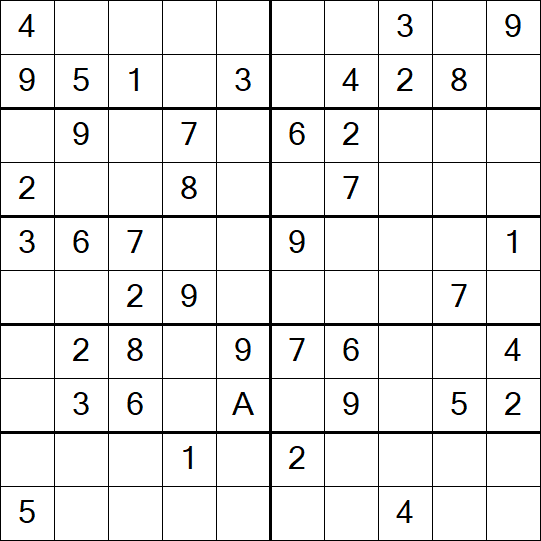 Sudoku 10x10 - Easy