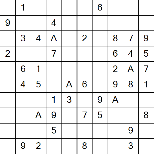 Sudoku 10x10 - Easy
