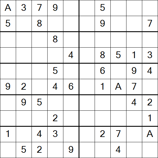 Sudoku 10x10 - Easy