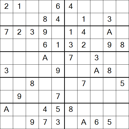 Sudoku 10x10 - Easy