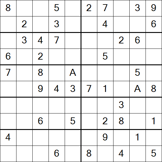 Sudoku 10x10 - Easy