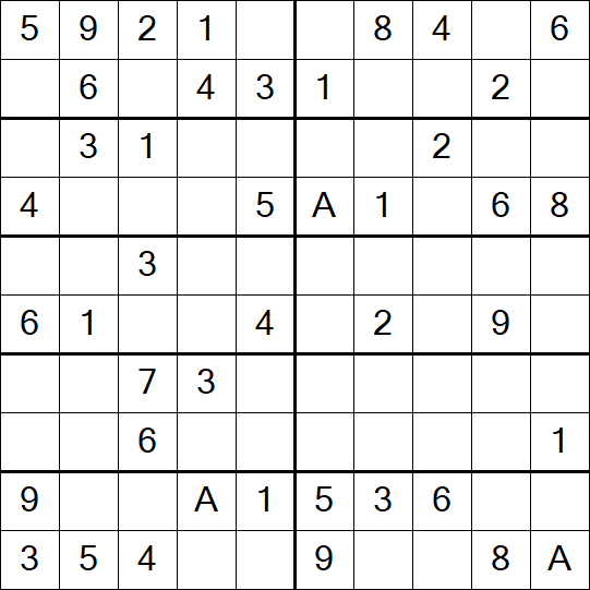 Sudoku 10x10 - Easy