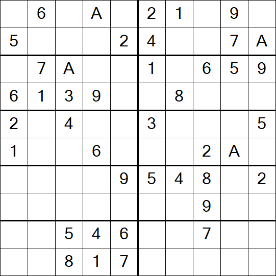 Sudoku 10x10 - Fácil