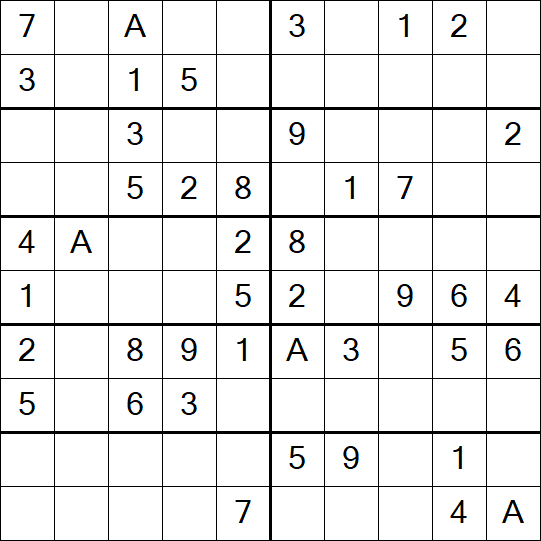 Sudoku 10x10 - Simple