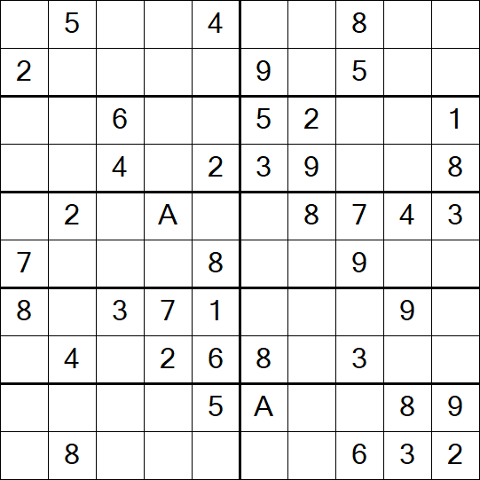 Sudoku 10x10 - Simple