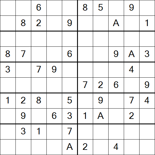 Sudoku 10x10 - Fácil