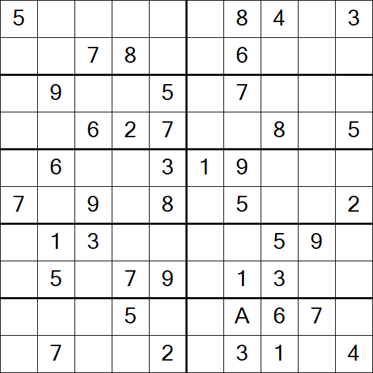 Sudoku 10x10 - Fácil