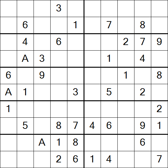 Sudoku 10x10 - Fácil
