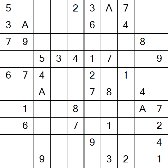 Sudoku 10x10 - Fácil
