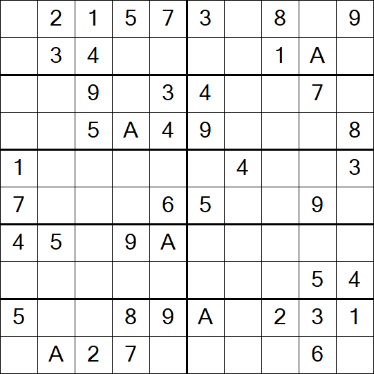 Sudoku 10x10 - Fácil