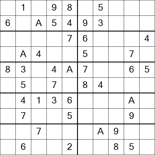 Sudoku 10x10 - Fácil