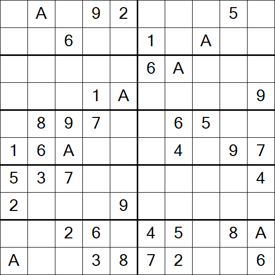 Sudoku 10x10 - Fácil