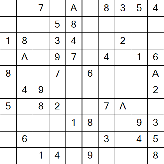 Sudoku 10x10 - Fácil