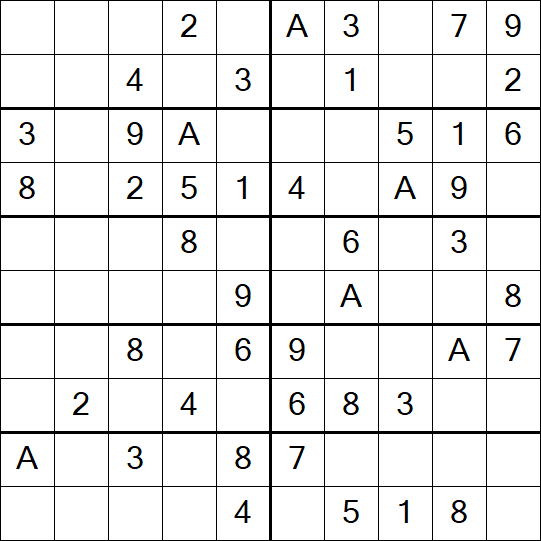 Sudoku 10x10 - Fácil