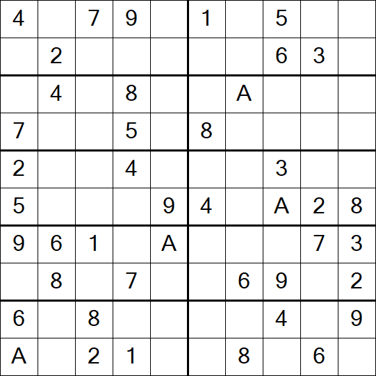 Sudoku 10x10 - Fácil