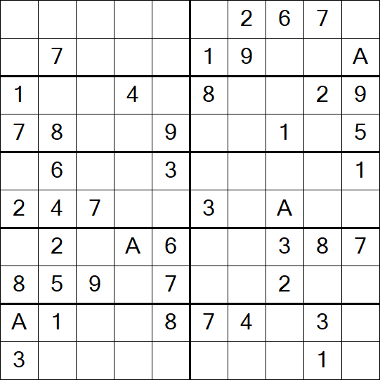 Sudoku 10x10 - Easy