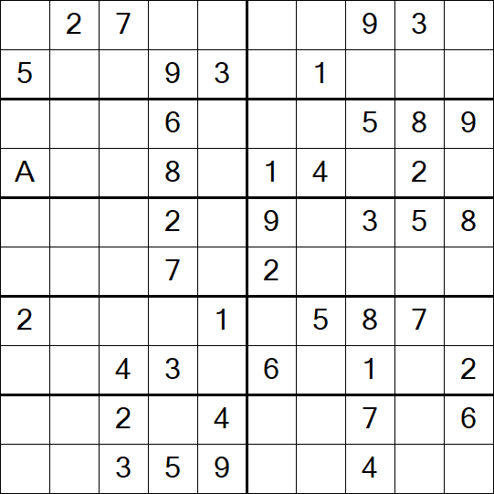 Sudoku 10x10 - Simple