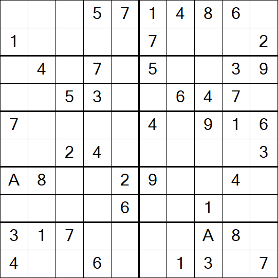 Sudoku 10x10 - Simple