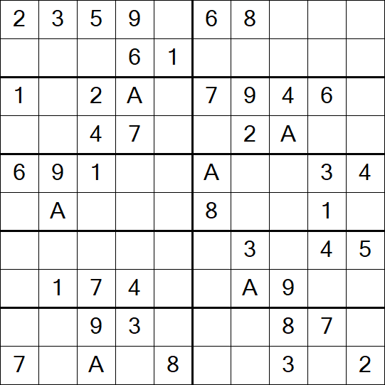 Sudoku 10x10 - Easy