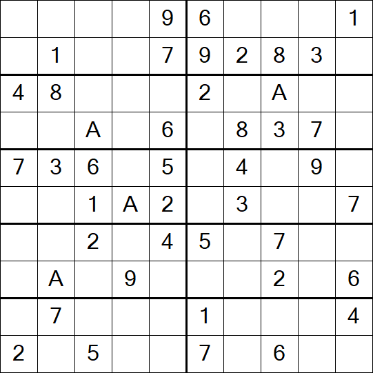 Sudoku 10x10 - Easy