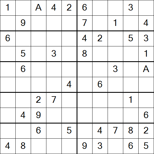 Sudoku 10x10 - Easy