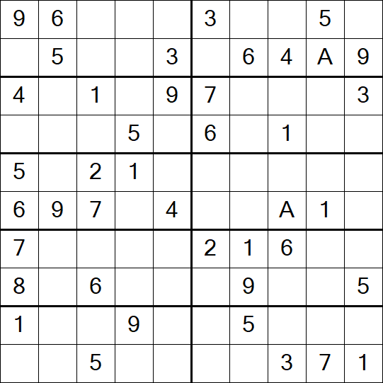 Sudoku 10x10 - Easy
