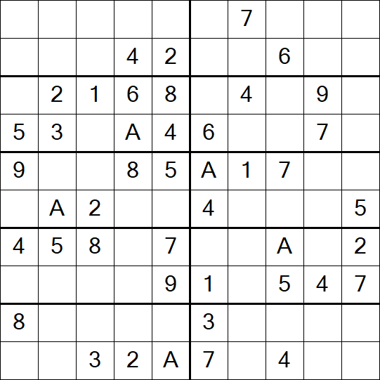 Sudoku 10x10 - Easy