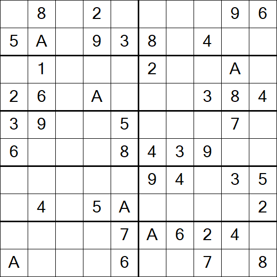 Sudoku 10x10 - Easy