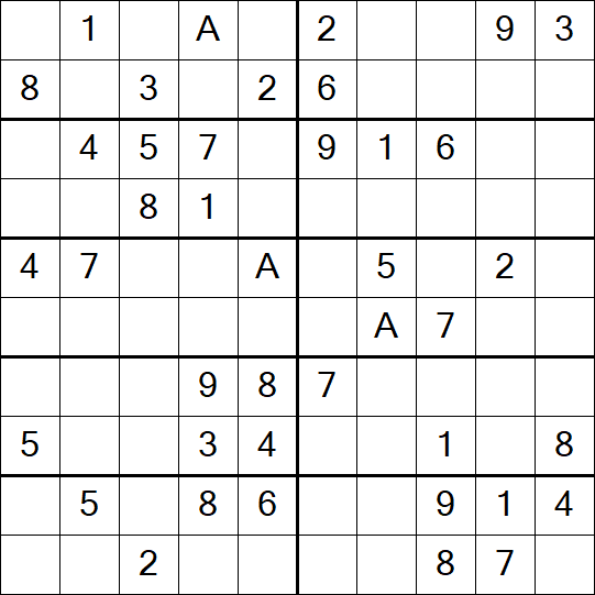Sudoku 10x10 - Easy