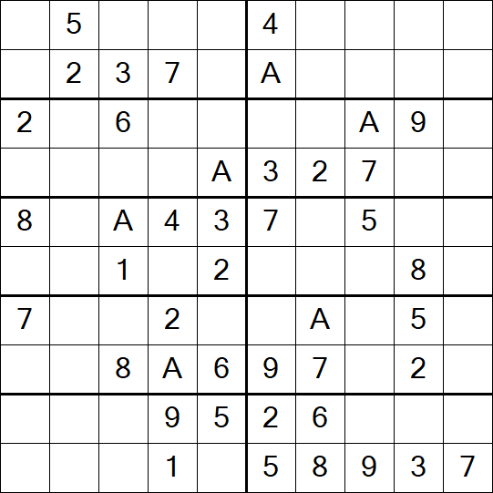 Sudoku 10x10 - Easy