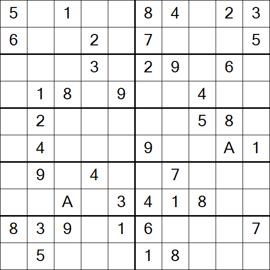 Sudoku 10x10 - Fácil